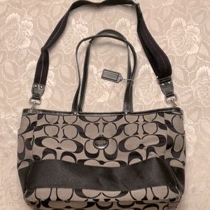 Coach diaper bag large spacious